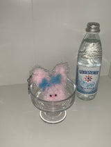Blue Ribbon Bunny Keyring