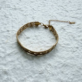 Golden Weave Bracelet