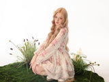 Rose Island-After the Rain Flower Room Bright Silk Chiffon Slim Big Skirt Doll Dress Bud Skirt Top Dress Two Ways to Wear