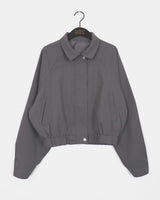Dasun Collar Cotton Blue Jackets