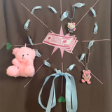 ラブマネーアイレットTシャツ - ブルー