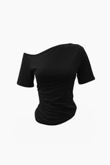 Moen Unbalanced Shirring T-shirt