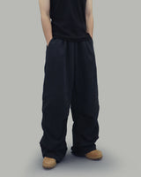 Comble Pintuck Wide Pants (Black)