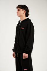 TEMPUS PATCH STANDARD HOOD ZIP-UP [BLACK]