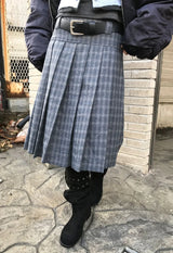 BELTED SUEDE LONG BOOTS