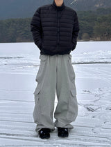 Double Pocket Multi Cargo Sweatpants 4C