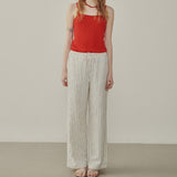Essential Linen Knit Sleeveless Top