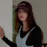 Parc Corduroy Ball Cap_Violet