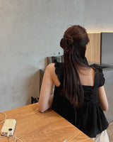Bomi frill blouse