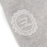 Frill Needle Pants (Grey)