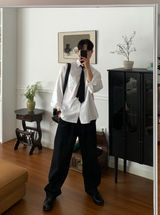  Urban Oxford Overfit Basic Shirt