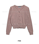 [U-BASIC] Plain Round Cardigan