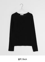 メジニカラーテンセルベーシック長袖Tシャツ