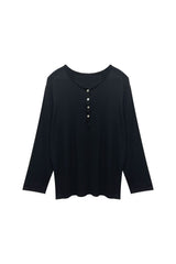 FAIRY WOOL LONG SLEEVE / BLACK
