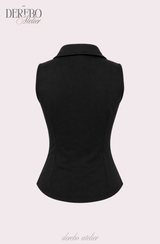 Steady Collar Halter Sleeveless Top