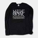 ヒドシックオーバーサイズニットロングスリーブTシャツ