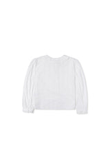 Round collar blouse