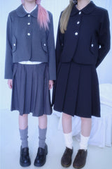 Mio flower button Jacket (2color)