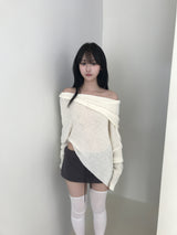 NO RULES KNIT OFF HOOD