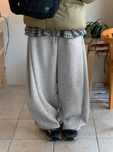 Keto Side Pintuck Brushed Training Pants