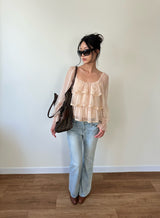fairy ruffle blouse