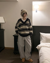 Billy Side Pocket Belted Brushed Sweatpants