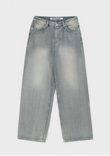 [MADE] Pullup Wide Denim Pants