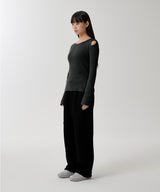 カットオフ LS ニット