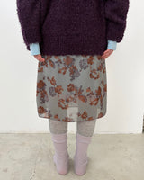 Two-color Knee Socks