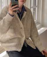 Tonal Harmony Wool Cardigan