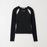 ピーナッツワッフルホールスリーブTシャツ