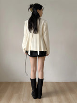 Twill Glass Round Jacket