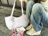 Dot shoulder bag (key ring set)