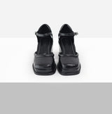 Belleen Flat Mary Jane Chunky Heel