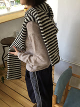Ruben Stripe Hood Muffler (2c)