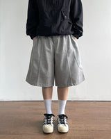 Curved Bermuda Sweatpants