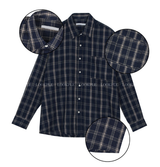 River One Pocket Buckle Check Shirt