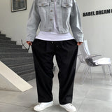 Decrab Tufin Tuck Balloon Wide Banding Pants
