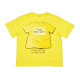 アイヘイトディスTシャツ (YELLOW)