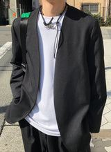 Balance collarless jacket