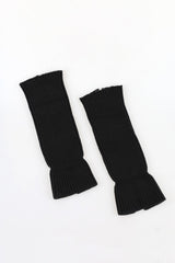 Zipper Fold Leg Warmers
