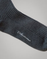 Basic cotton socks_charcoal