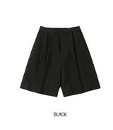 バウンドツイードバンディングバミューダパンツ