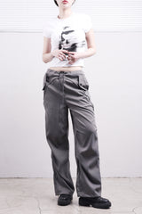 Flora Sheer Print T-Shirt