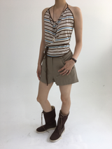 If Strap Halterneck Sleeveless (2color)