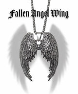 Fallen Angel Wing Long Necklace