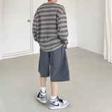 ナイロンワイドバンディングハーフパンツ　2色