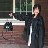 Luna Bucket Bag Black