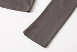 Silhouette tee - charcoal
