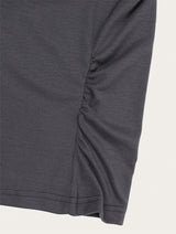 SIDE SHIRRING BUTTON SLEEVELESS (3C)